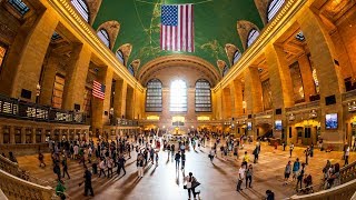 Walking Tour of Grand Central Terminal — New York City 【4K】🇺🇸 [upl. by Gold]