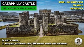 Caerphilly Castle  The Largest in Wales 2nd in Britain [upl. by Mckinney]