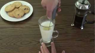 Aerolatte  The Original Steam Free Milk Frother [upl. by Atinehc]