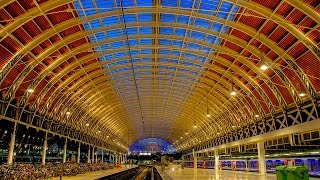 A Walk Around Londons Paddington Railway Station [upl. by Ranit]