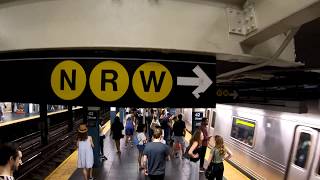 ⁴ᴷ The Busiest NYC Subway Station Times Square–42nd StreetPort Authority Bus Terminal [upl. by Gosney633]