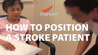 How To Position A Stroke Patient [upl. by Nolly]