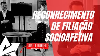 DIREITO DE FAMÍLIA Reconhecimento de filiação socioafetiva [upl. by Harness126]