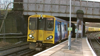 Half an Hour at 216  Birkenhead North Station 1022017  Class 507 508 terminus [upl. by Bac892]