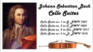 Johann Sebastian Bach  Cello suites in 432 Hz great for reading or studying [upl. by Fisk]