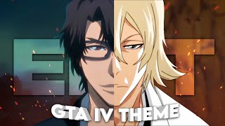 Aizen x Urahara  GTA IV Theme Edit [upl. by Aynot994]